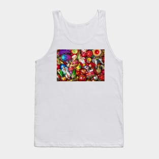 The Magic Of Christmas Ornaments Tank Top
